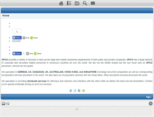 Tablet Screenshot of opcobusinessservices.info